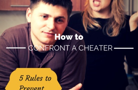 how to confront a cheating partner