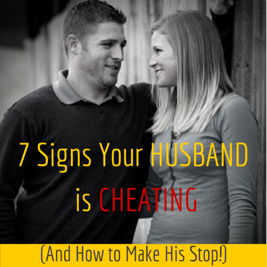 cheating husband signs