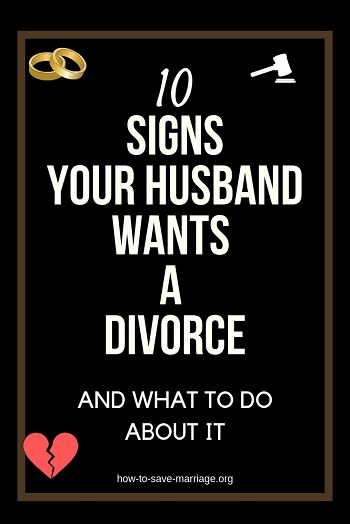 signs your husband is planning to leave you