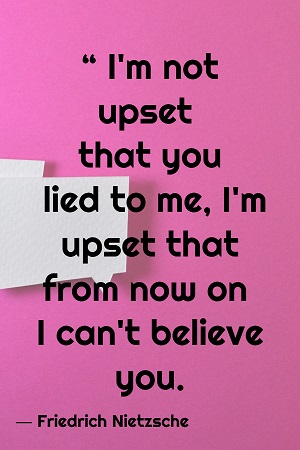 quotes about lying and deception in a relationship