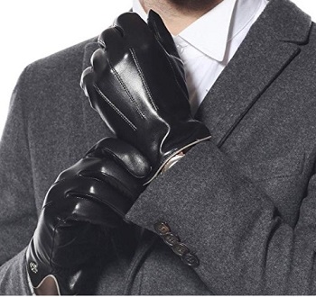 texting winter gloves italian leather