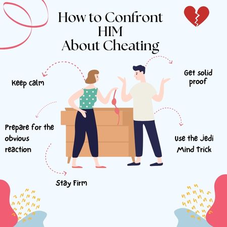 how to confront your spouse about cheating
